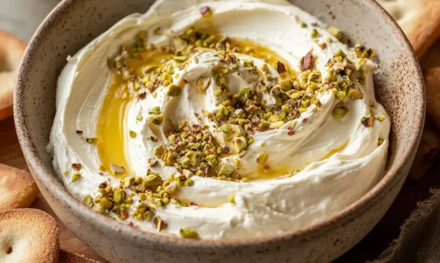 Whipped Feta with Honey and Pistachios