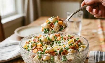 Cheddar, Bacon & Pea: A 10-Minute Homemade Delight