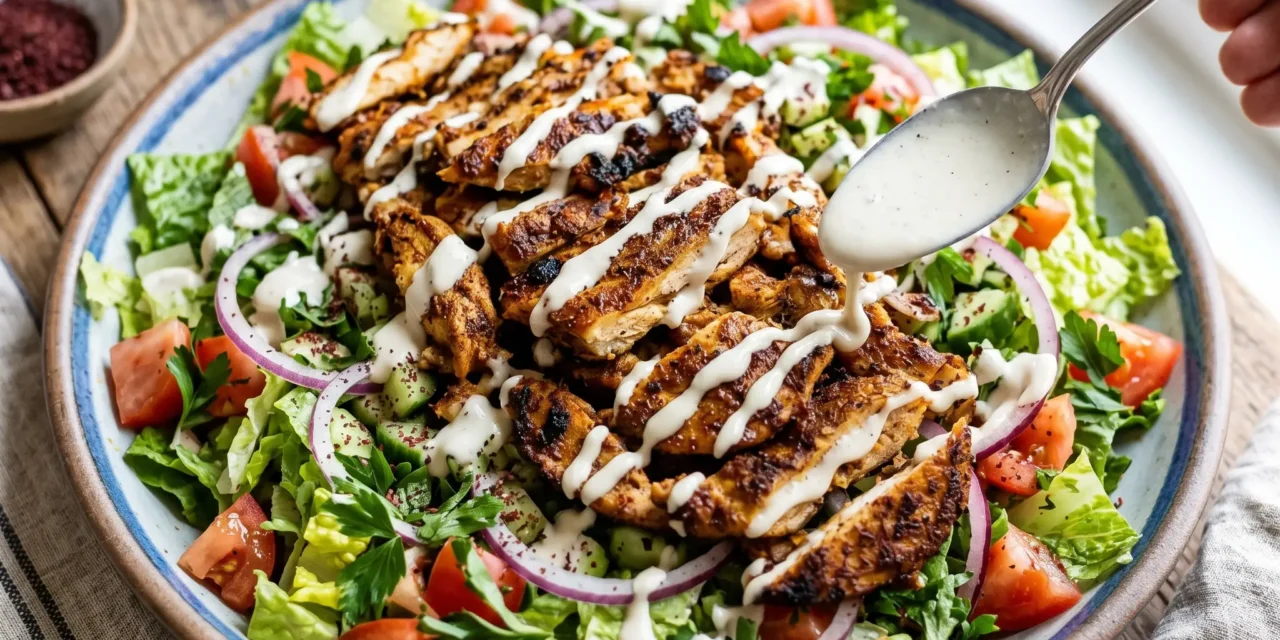 Chicken Shawarma Salad: A Quick and Flavorful Meal