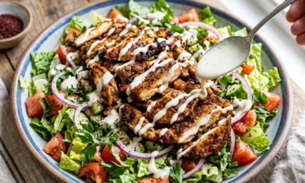 Chicken Shawarma Salad: A Quick and Flavorful Meal