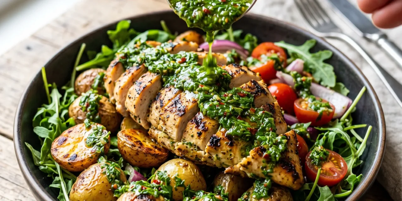 Chimichurri Chicken Salad: A Comforting and Flavorful Meal