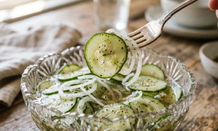 Cucumber Dill Salad (Gurkensalat) – A Refreshing Summer Side Dish