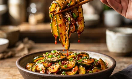 Cucumber Kimchi Salad: A Refreshing and Tangy Delight