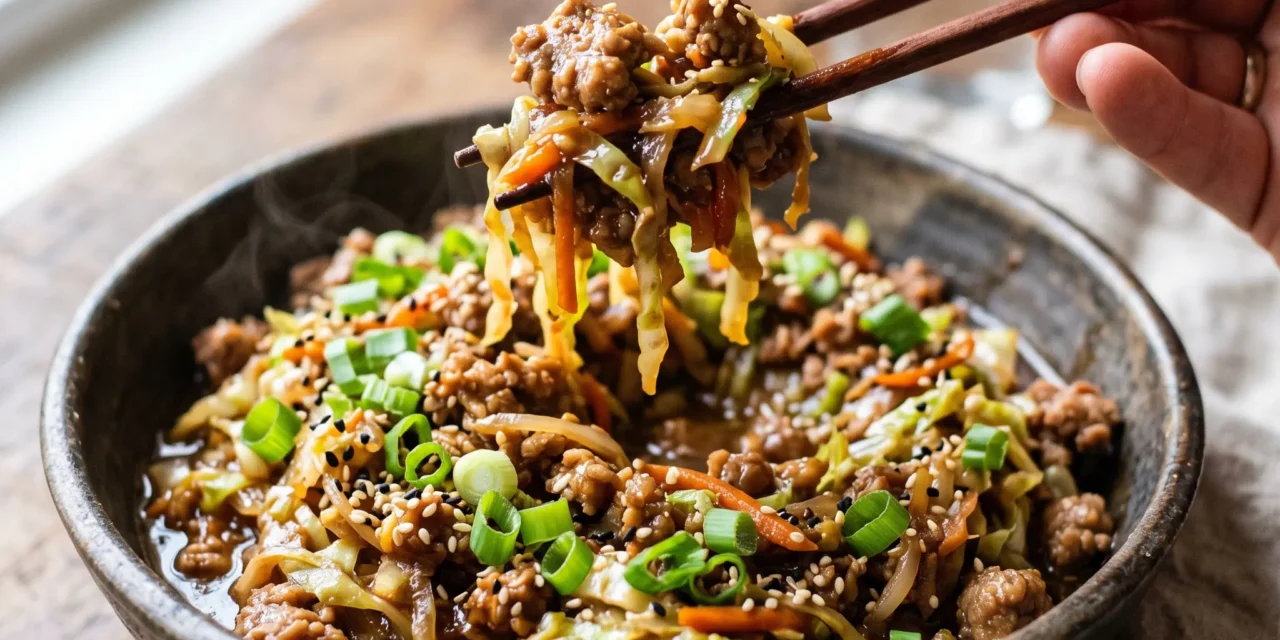 Egg Roll in a Bowl: Your New Favorite 30-Minute Meal