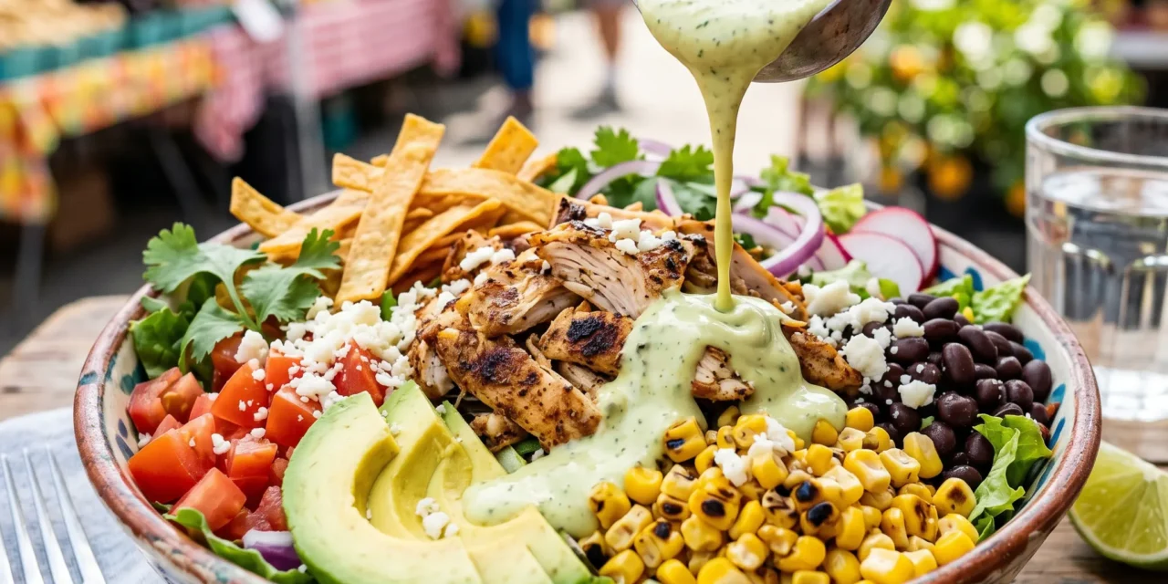 Farmer’s Market Chicken Taco Salad