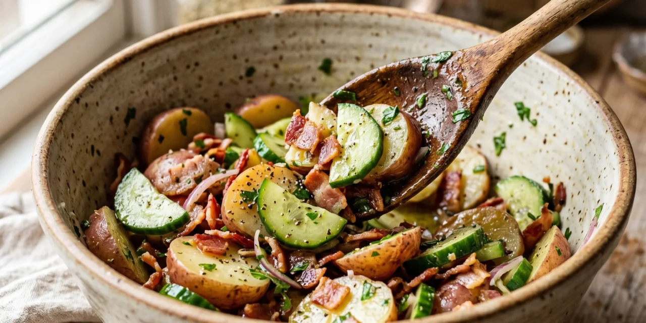 German Potato and Cucumber Salad: A Taste of Tradition