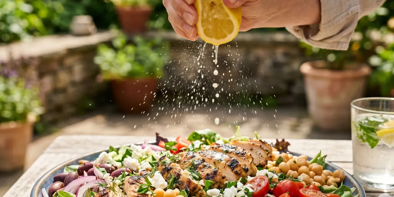 Greek Chickpea Chicken Salad: A Flavorful and Nutritious Delight