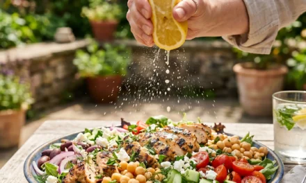 Greek Chickpea Chicken Salad: A Flavorful and Nutritious Delight
