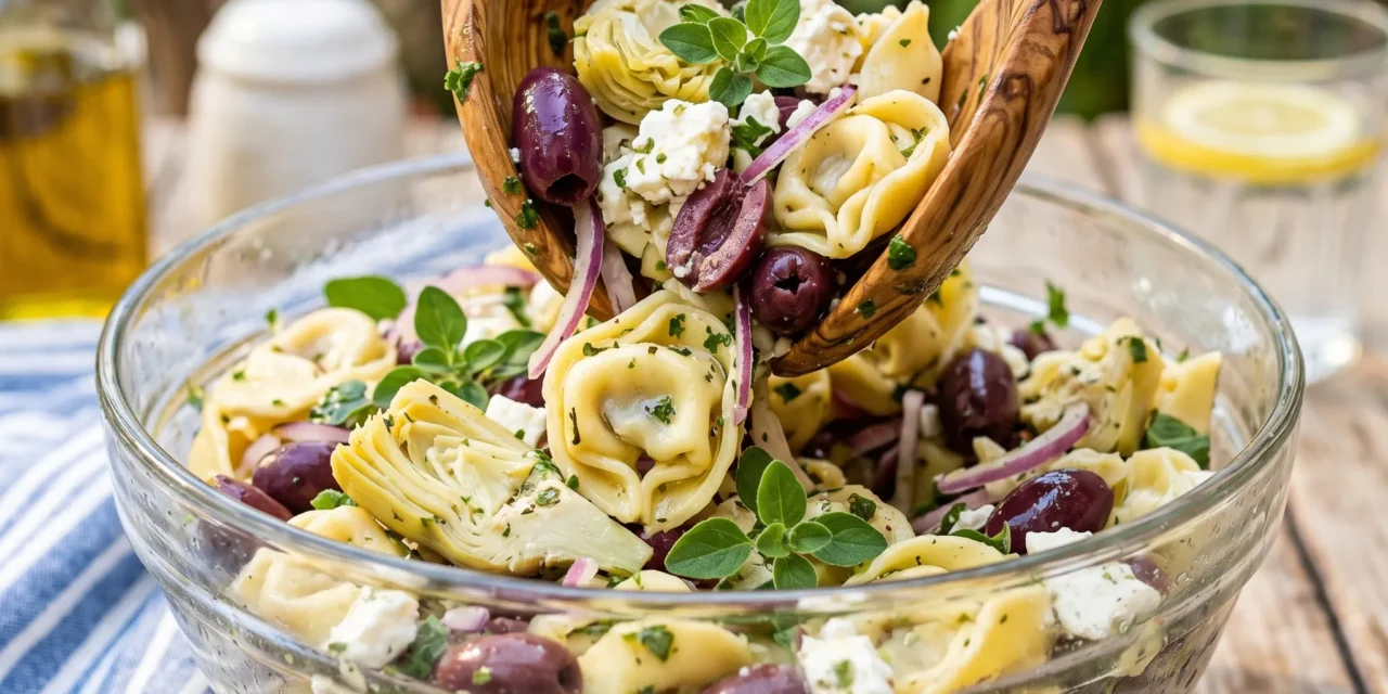 Greek Tortellini Salad: A Mediterranean Delight for Your Taste Buds