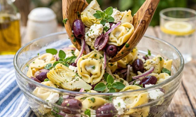 Greek Tortellini Salad: A Mediterranean Delight for Your Taste Buds