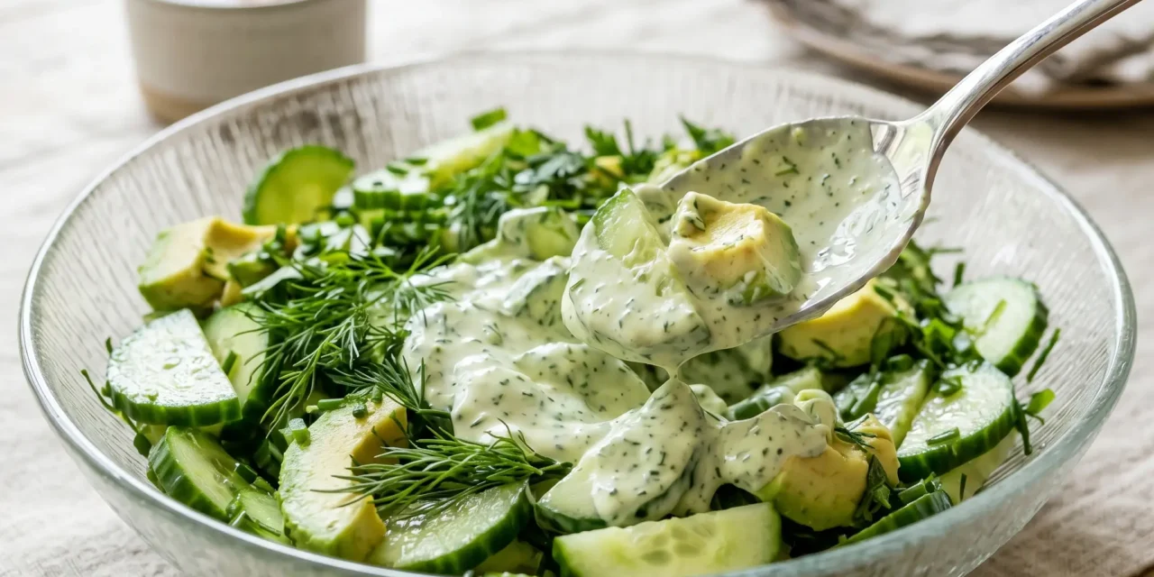Green Goddess Cucumber Salad: A Refreshing and Flavorful Treat