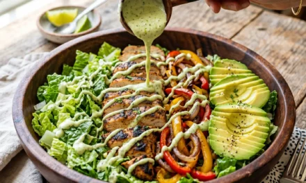 Grilled Chicken Fajita Salad