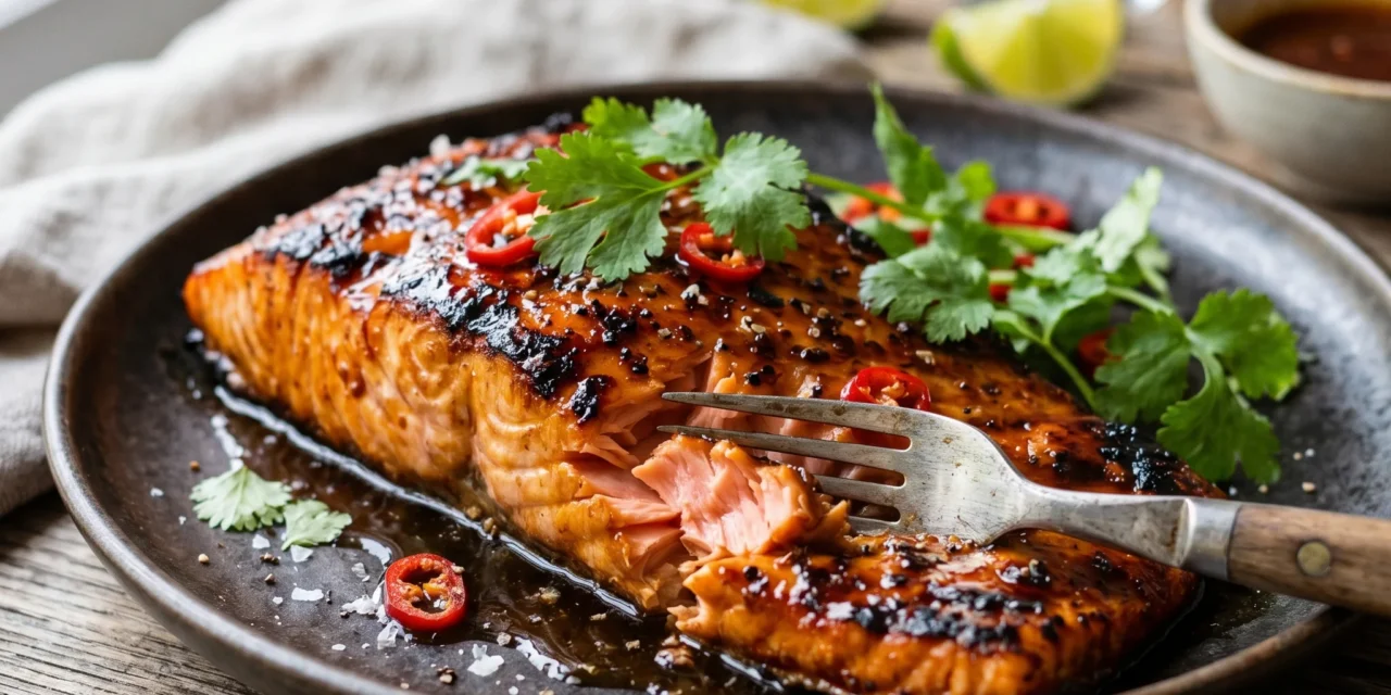 Grilled Honey-Chipotle Salmon: A Flavorful Masterpiece