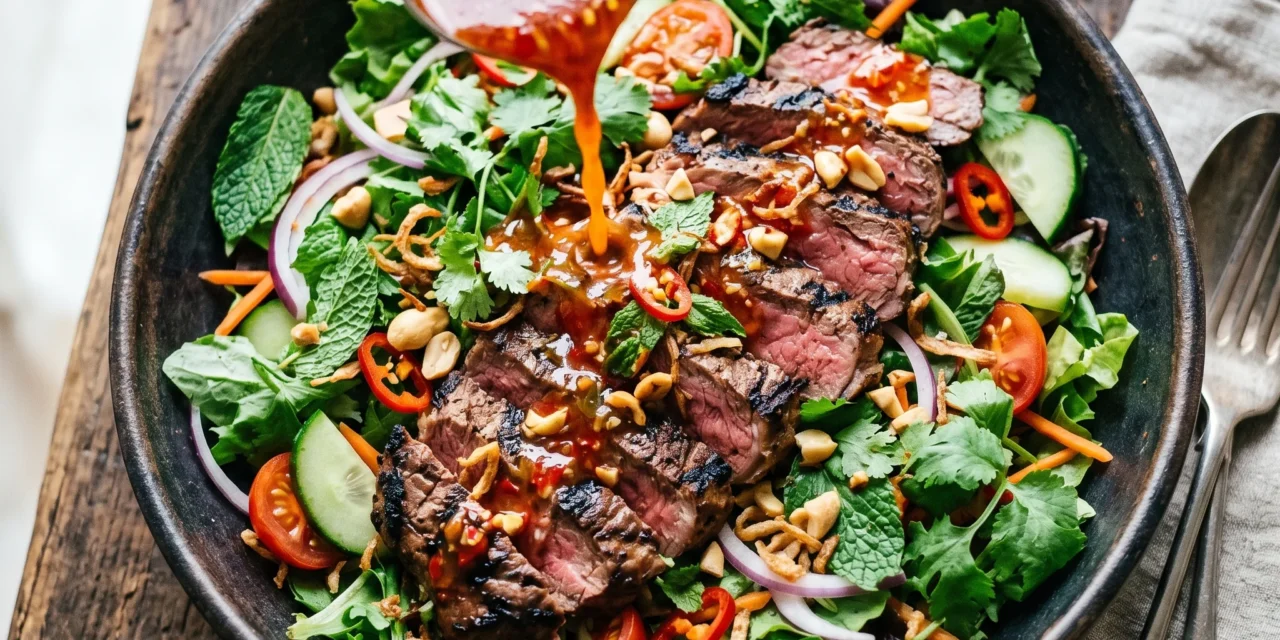 A Taste of Thailand: My Favorite Grilled Thai Steak Salad
