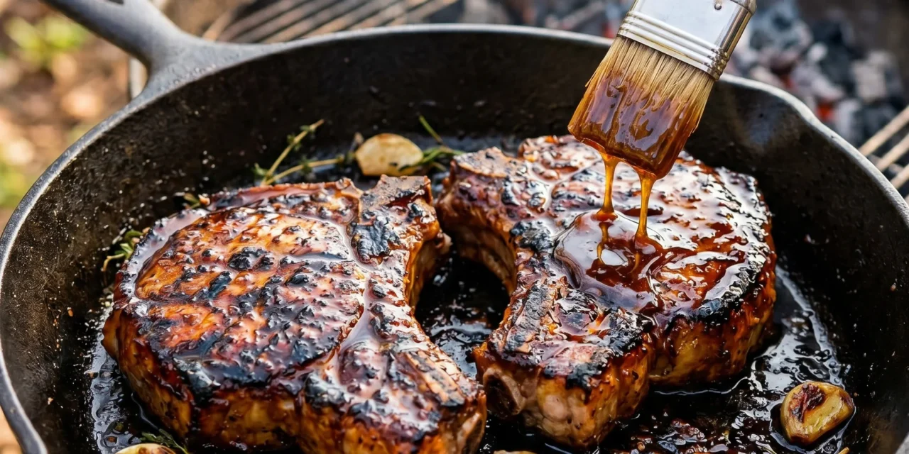 Honey Garlic Grilled Pork Chops – My Family’s Summertime Favorite