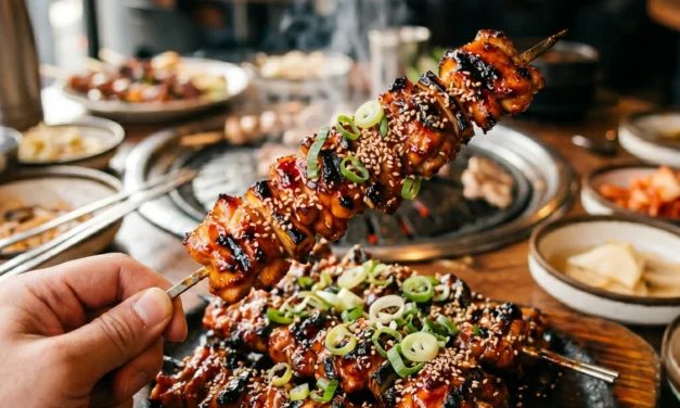 Korean BBQ Chicken Skewers – Your New Grilling Obsession