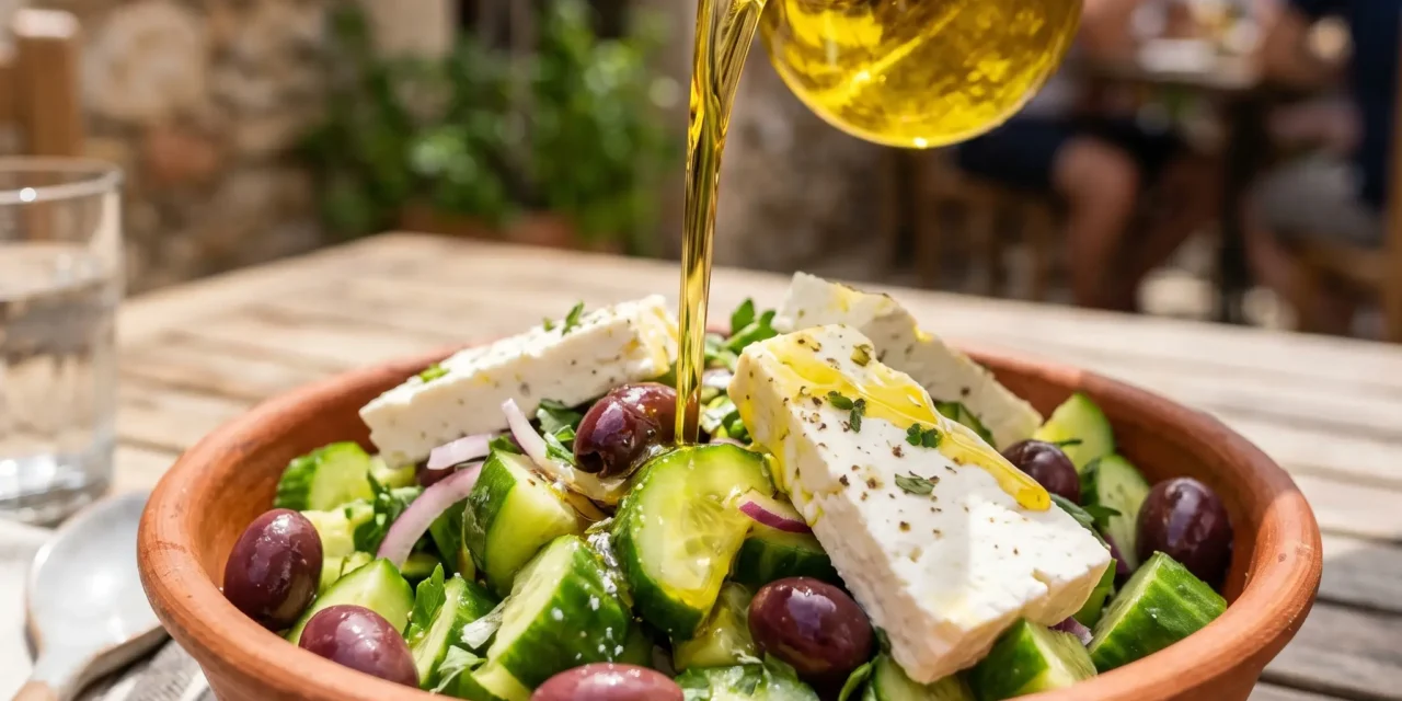 Mediterranean Cucumber and Feta Salad: A Refreshing Delight for Any Meal