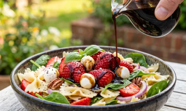 Strawberry Balsamic Pasta – A Vibrant and Flavorful Dish