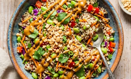 Thai-Inspired Quinoa Salad: A Quick and Flavorful Dish