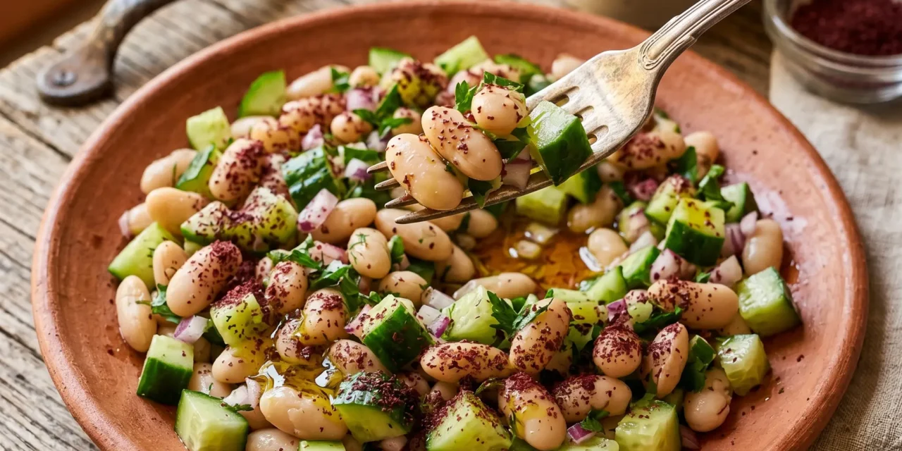 White Bean, Cucumber, and Sumac Salad: A Refreshing Summer Treat