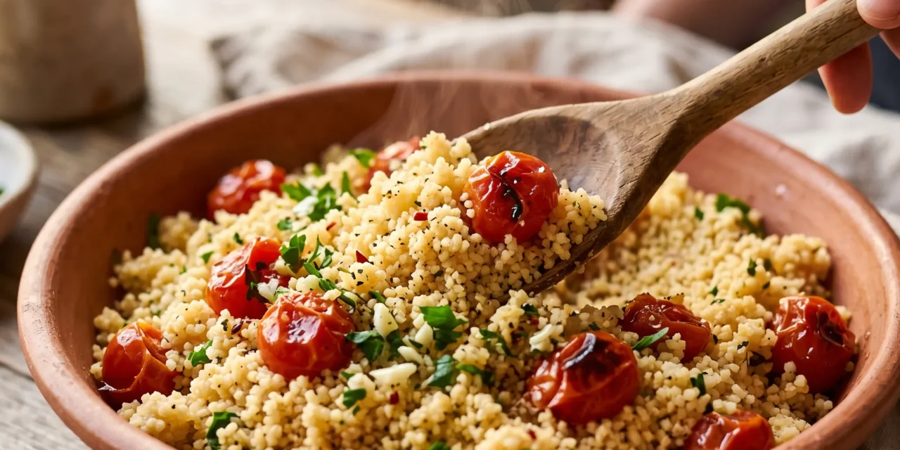 Cherry Tomato Couscous: A Quick and Flavorful Meal