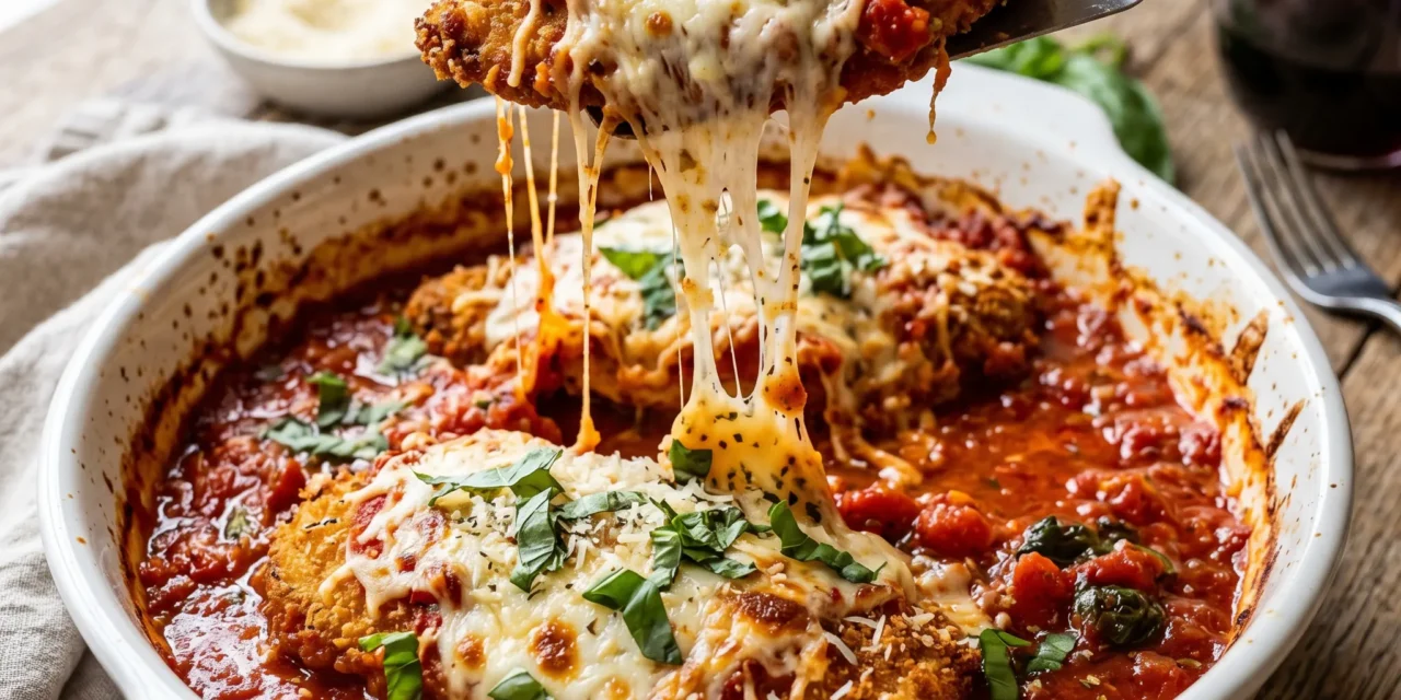 Easy Baked Chicken Parmesan – The Best Weeknight Dinner