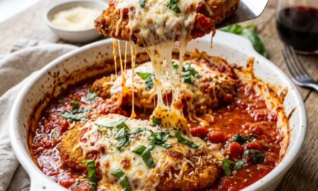 Easy Baked Chicken Parmesan – The Best Weeknight Dinner