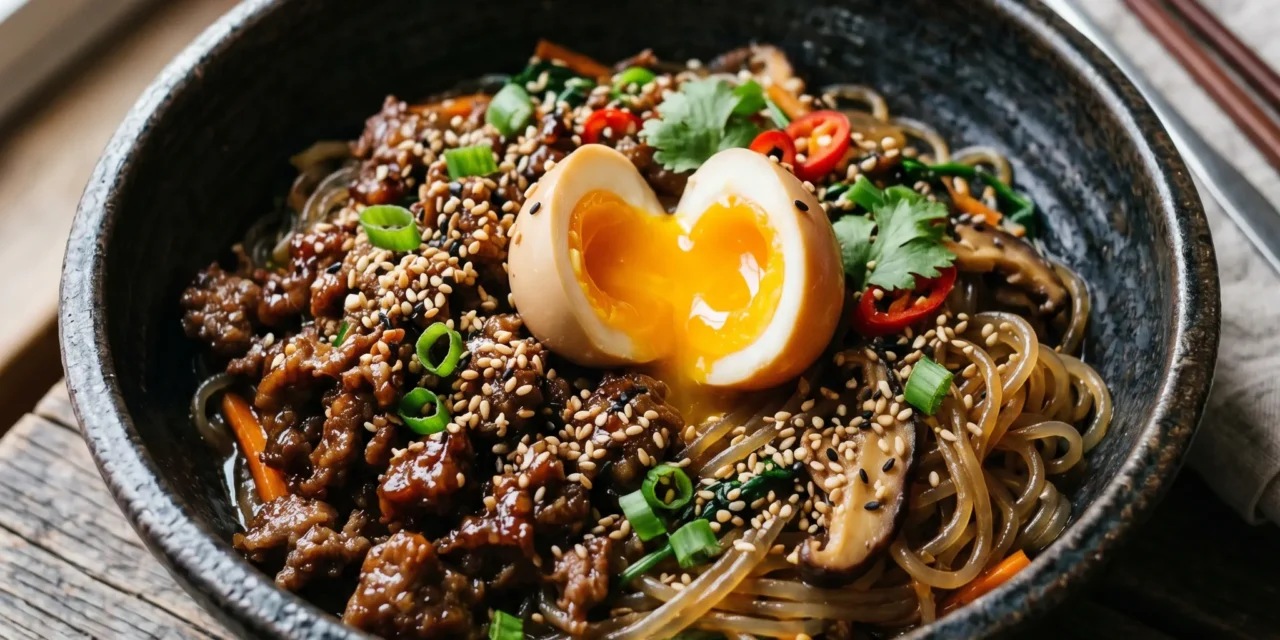 Korean Beef Noodle Bowls: A Flavor Explosion in 30 Minutes