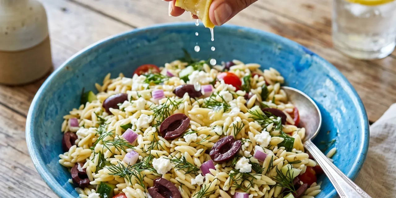Mediterranean Orzo Salad
