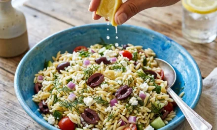 Mediterranean Orzo Salad