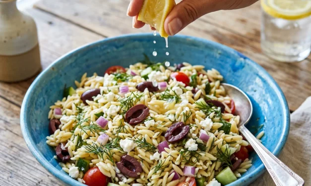 Mediterranean Orzo Salad