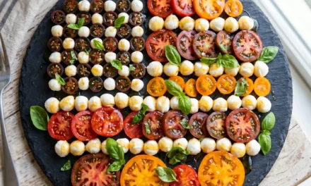 American Flag Caprese Salad – A Festive and Flavorful Treat