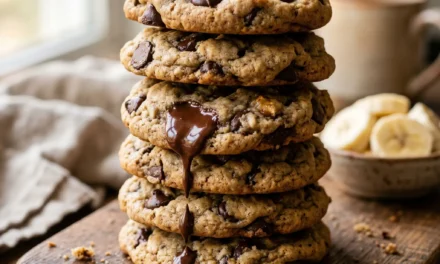 Banana Bread Chocolate Chip Cookies for a Quick and Delicious Snack
