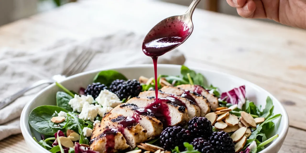 Blackberry Chicken Salad – A Refreshing and Nutritious Delight