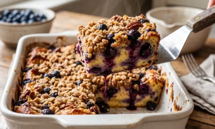 Blueberry French Toast Casserole: A Delicious Morning Treat