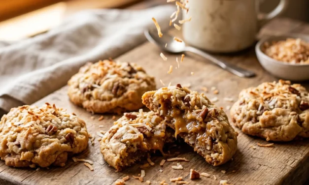 Coconut Pecan Cookies: Irresistibly Chewy and Flavorful
