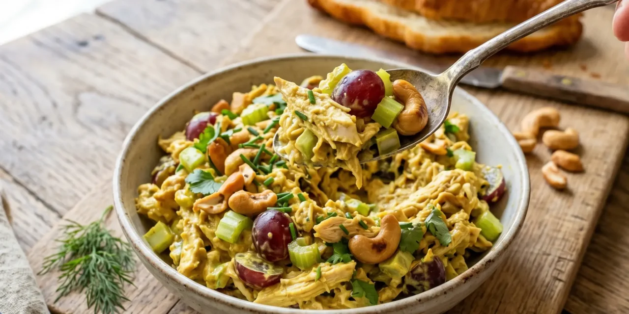 Curried Chicken Salad: A Flavorful and Easy Meal Idea