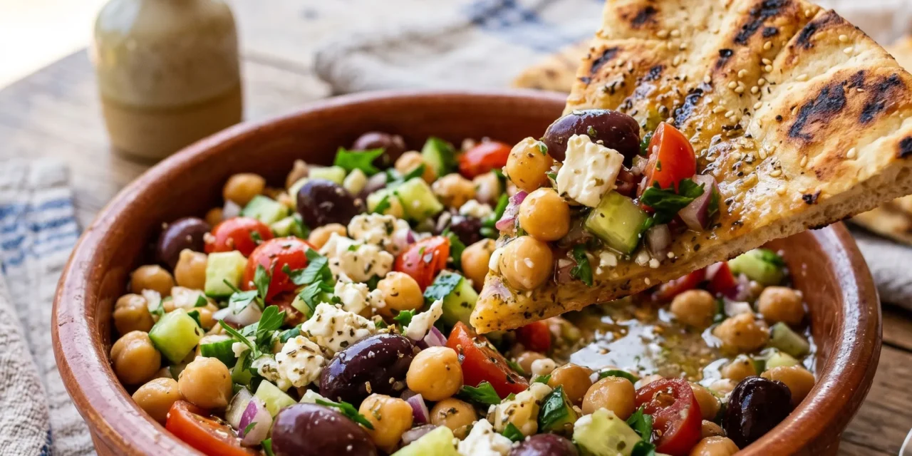 Feta and Black Olive Cowboy Caviar: A Flavorful and Colorful Treat