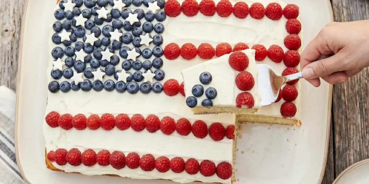 Food Network Kitchen’s Flag Cake: A Festive Delight for All Occasions