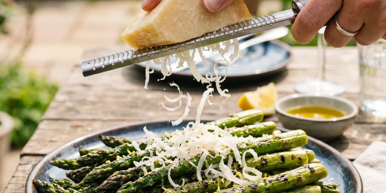 Grilled Asparagus with Parmesan: A Quick and Delicious Side Dish