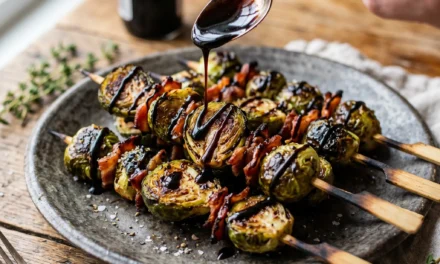 Grilled Brussels Sprouts Skewers: A Deliciously Easy Recipe