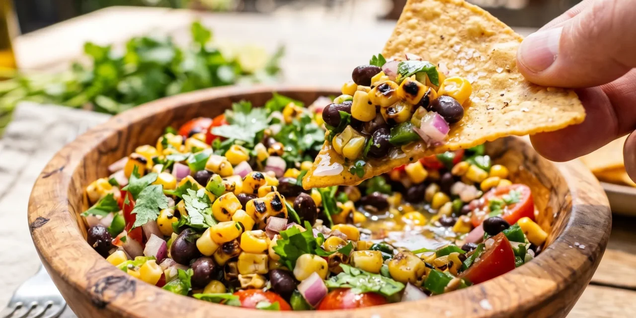 Grilled Corn Cowboy Caviar: A Flavorful Summer Delight