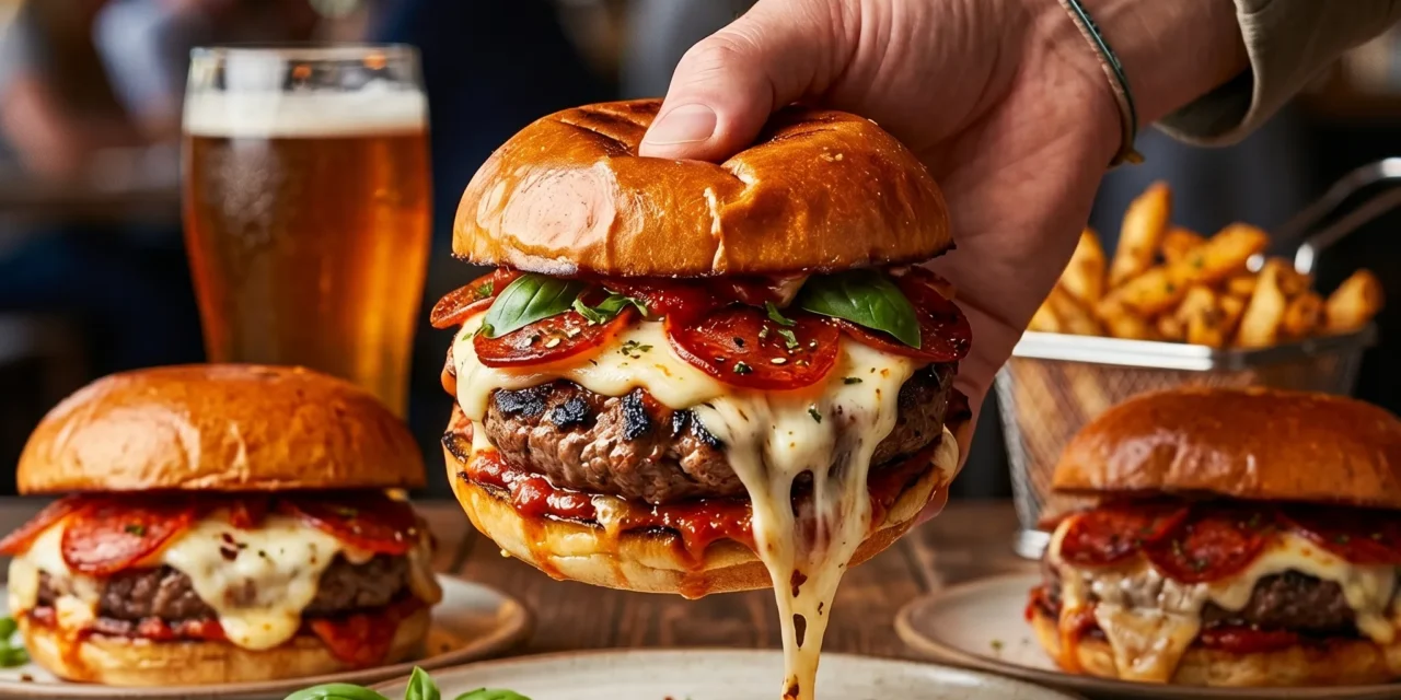 Grilled Pizza Burgers: A Delicious Twist on Classic BBQ Flavors