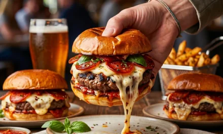 Grilled Pizza Burgers: A Delicious Twist on Classic BBQ Flavors