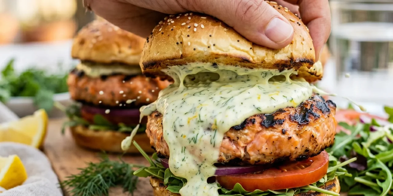 Grilled Salmon Burgers: A Delicious and Healthy Delight