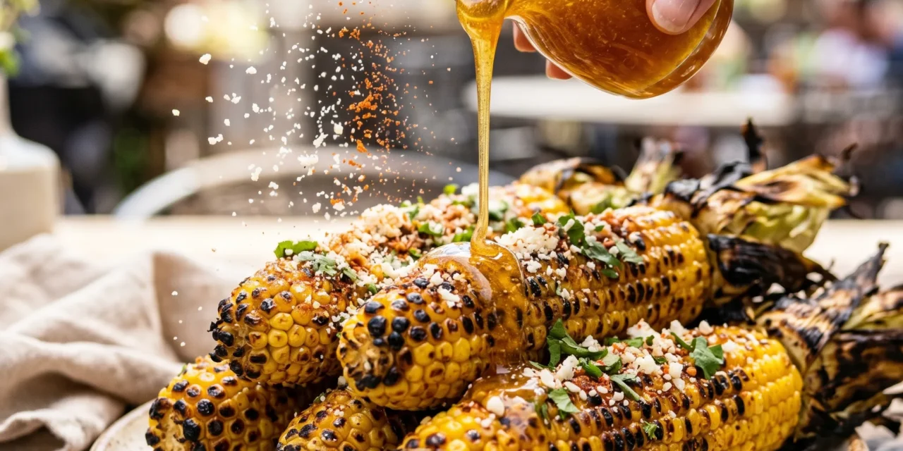 Honey Lime Grilled Corn: A Refreshing Summer Treat