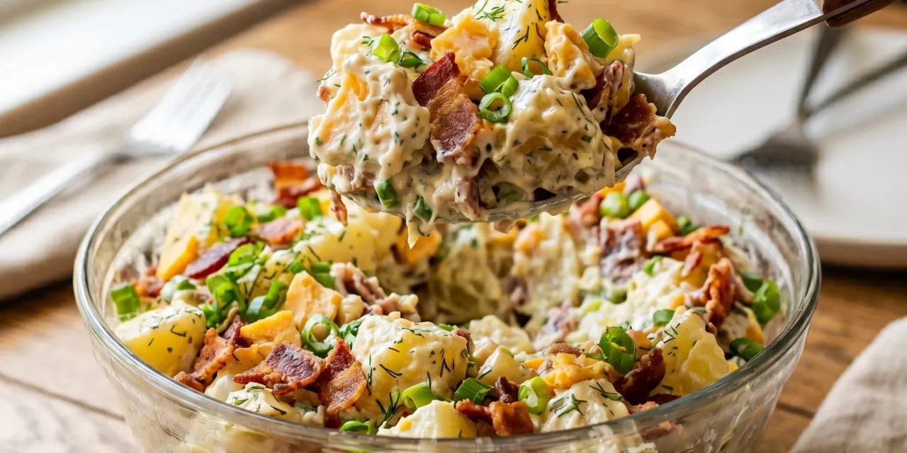 Loaded Baked Potato Salad: A Creamy, Flavor-Packed Delight