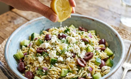 Mediterranean Orzo Salad: A Fresh and Flavorful Dish