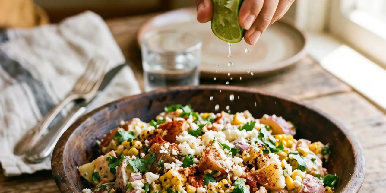Mexican Street Corn Potato Salad: A Flavorful Summer Treat