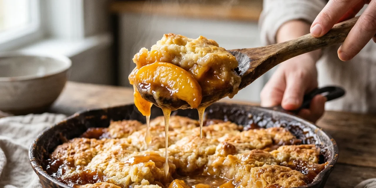 Peach Cobbler Dump Cake: A Simple and Delicious Treat